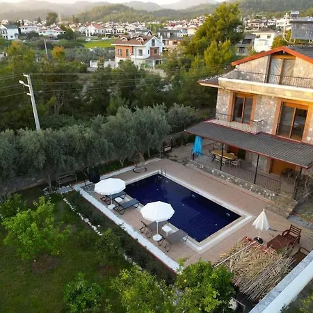 Willa Tuzlu Sistem Havuzlu Luks Fethiye